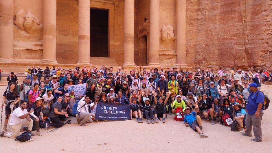 Trek Wadi Rum and Petra HSBC Trekking Group